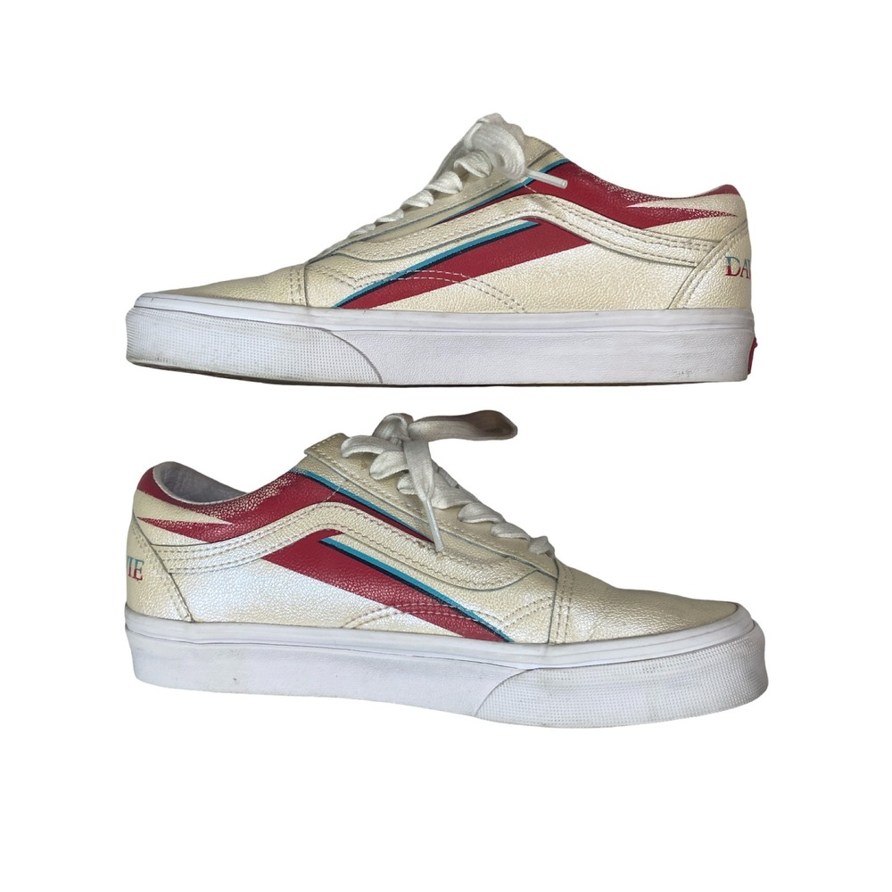 Vans Old Skool David Bowie Aladdin Sane Sneakers Mens 6 Womens 7.5 Limited Rare